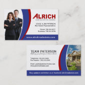 Visitekaartje voor Estate Agent (Voorkant / Achterkant)