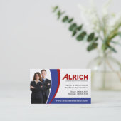 Visitekaartje voor Estate Agent (Staand voorkant)