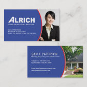 Visitekaartje voor Estate Agent (Voorkant / Achterkant)