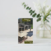 Visitekaartje voor Estate Agent (Staand voorkant)