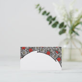 Visitekaartje voor Estate Agent (Staand voorkant)