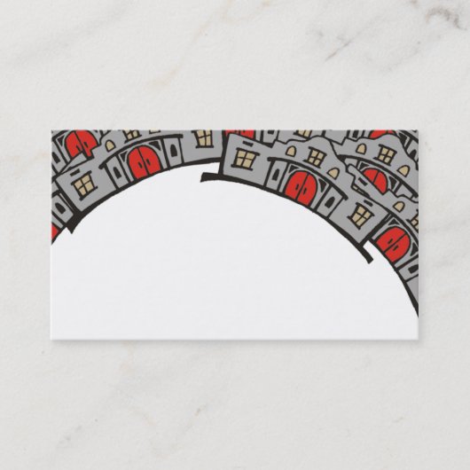 Visitekaartje voor Estate Agent (Voorkant)