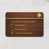 visitekaartje voor familierestaurants (Achterkant)