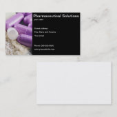 Visitekaartje voor farmaceutische oplossingen (Voorkant / Achterkant)