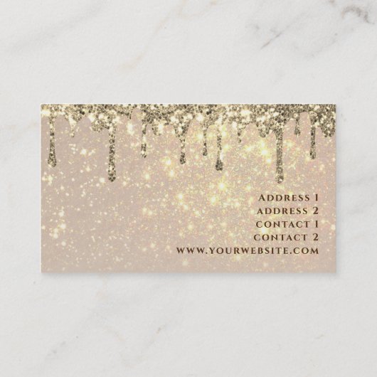 visitekaartje voor faux-druppelaar (Achterkant)