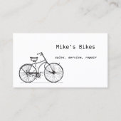 Visitekaartje voor fietsen (Voorkant)