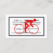 Visitekaartje voor fietsen (Achterkant)