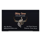 Visitekaartje voor fijne sieraden magnetisch visitekaartje (Voorkant)