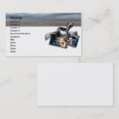 Visitekaartje voor film en foto's (Voorkant / Achterkant)