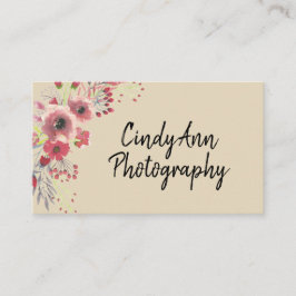 Visitekaartje voor Floral Photography