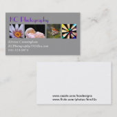 Visitekaartje voor fotografie (Voorkant / Achterkant)