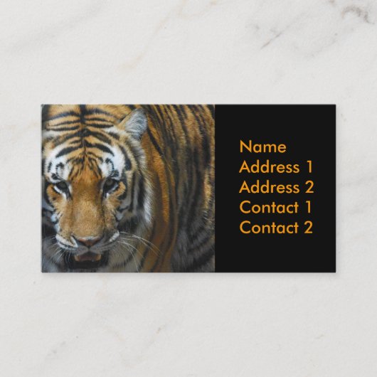 visitekaartje voor fotografie (Voorkant)