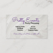 Visitekaartje voor foto's van feestbord (Achterkant)