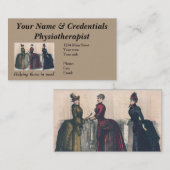 visitekaartje voor fysiotherapeut - So Fun (Voorkant / Achterkant)