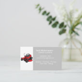 Visitekaartje voor garderenonderhoud (Staand voorkant)