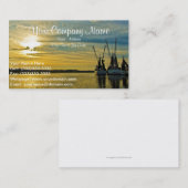 Visitekaartje voor garnalenboottrawlers (Voorkant / Achterkant)