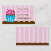 Visitekaartje voor gebak (Voorkant / Achterkant)