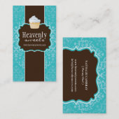 Visitekaartje voor gebak (Voorkant / Achterkant)