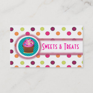 Visitekaartje voor gebak