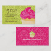 Visitekaartje voor gebak (Voorkant / Achterkant)