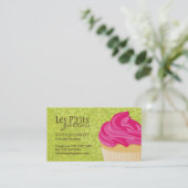 Visitekaartje voor gebak (Staand voorkant)