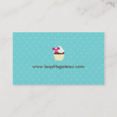 Visitekaartje voor gebak (Achterkant)