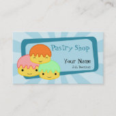 Visitekaartje voor gebak (Voorkant)