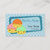 Visitekaartje voor gebak (Voorkant)