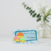 Visitekaartje voor gebak (Staand voorkant)