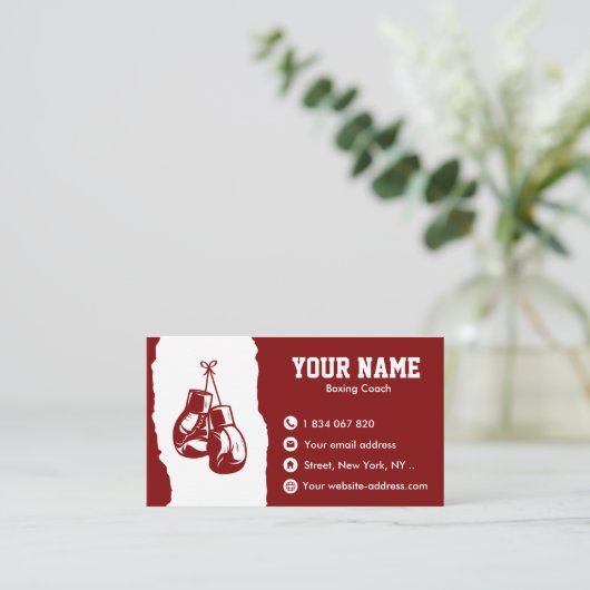 Visitekaartje voor gebak (Staand voorkant)