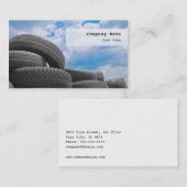 Visitekaartje voor gebruikte banden (Voorkant / Achterkant)