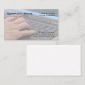 Visitekaartje voor gegevensinvoer (Voorkant / Achterkant)