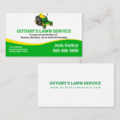 Visitekaartje voor gelaagde service met nulbocht (Voorkant / Achterkant)