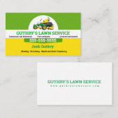 Visitekaartje voor gelaagde service met nulbocht (Voorkant / Achterkant)