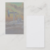 Visitekaartje voor getande pompbots (Voorkant / Achterkant)