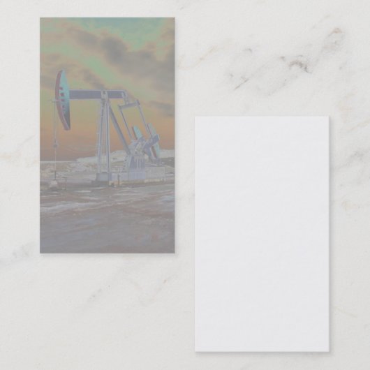 Visitekaartje voor getande pompbots (Voorkant / Achterkant)