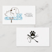 Visitekaartje voor gezelschapsdieren (Voorkant / Achterkant)