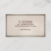 visitekaartje voor gezelschapsdieren (Achterkant)