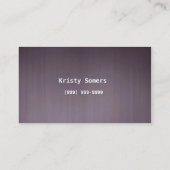 Visitekaartje voor gezinsadvies (Achterkant)