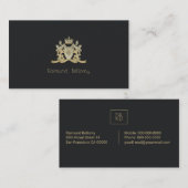 Visitekaartje voor gezinscrest (Voorkant / Achterkant)