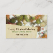 Visitekaartje voor gezonde voeding uit vegan van g (Voorkant)