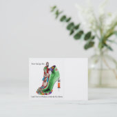 Visitekaartje voor gezondheidszorg (Staand voorkant)