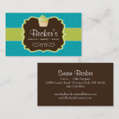 Visitekaartje voor gieten en bakkerijen (Voorkant / Achterkant)