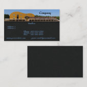 Visitekaartje voor gitaarbouw (Voorkant / Achterkant)