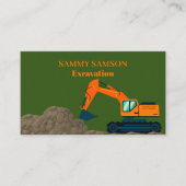 Visitekaartje voor graafwerkzaamheden (Voorkant)