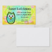 Visitekaartje voor gradiënt Owl (Voorkant / Achterkant)