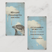 Visitekaartje voor grafisch ontwerp van noodvoeder (Voorkant / Achterkant)