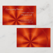 Visitekaartje voor grapefruitkleur (Voorkant / Achterkant)