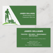 Visitekaartje voor grasgrassen in grassen (Voorkant / Achterkant)