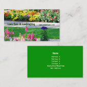 Visitekaartje voor grassen en landschapsarchitectu (Voorkant / Achterkant)